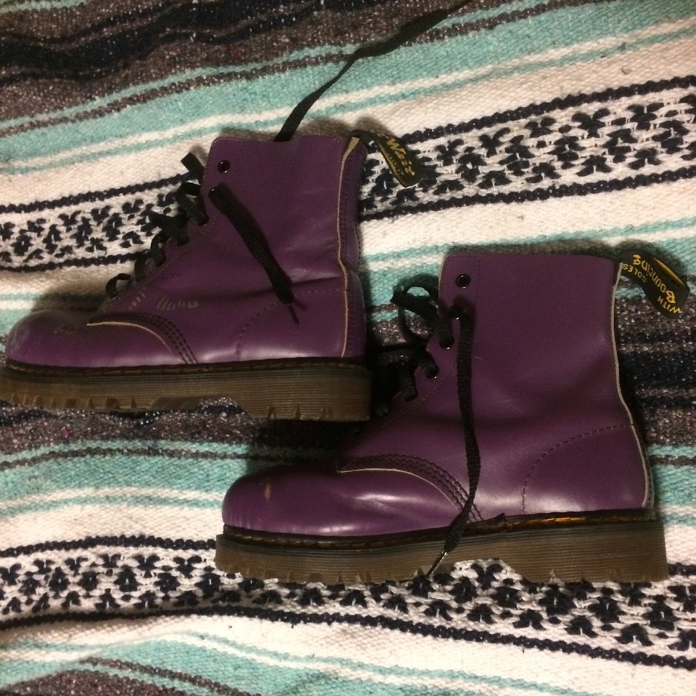 Vintage Purple Dr. Martens